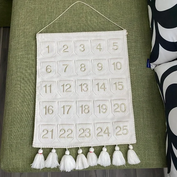 Target Opalhouse Holiday Advent Calendar with Tassels - Picture 3 of 3